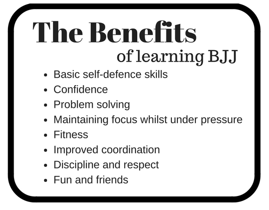 The benefits of Brazilian Jiu-jitsu